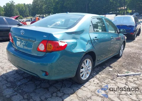 2010 Toyota Corolla Le из США, поврежденный, VIN 2T1BU4EE1AC394625